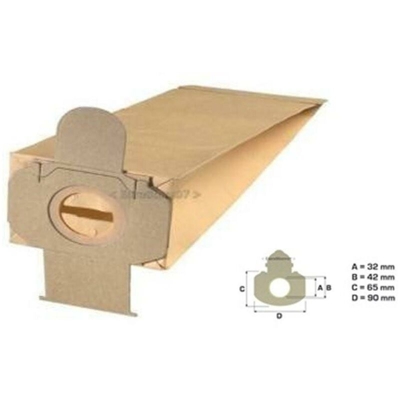 Eurostore07 - 8 SACCHETTI ASPIRAPOLVERE HOOVER ACENTA PER TUTTI MODELLI NO ORIGINALI HV 27