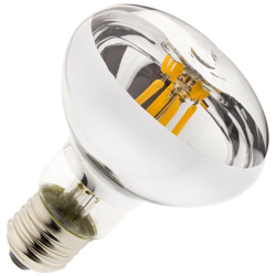 Ledkia - Lampadina LED E27 Regolabile Filamento R80 6W en oferta