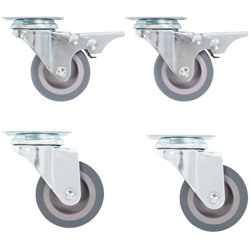 Ruote Girevoli 4 pz 50 mm - VIDAXL en oferta