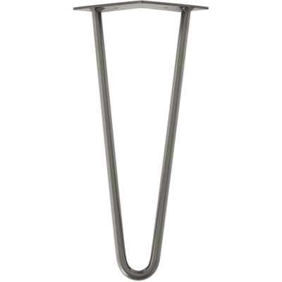 Hairpin Leg Gambe per tavolo robuste in un set di 4 d´acciaio - 35 cm - 2 barre - [EN.CASA]
