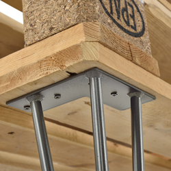 Hairpin Leg Gambe per tavolo robuste in un set di 4 d´acciaio - 35 cm - 3 barre - [EN.CASA] características