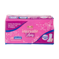 Proteggi Slip Intervallo Lady 28Pz Maxi Long Lines - ORIZZONTESHOP precio