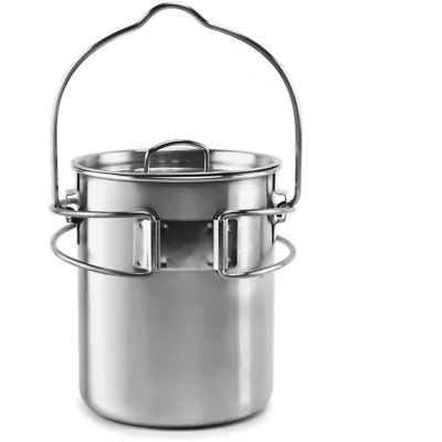pentola di acciaio inossidabile appesa Portable - ASUPERMALL