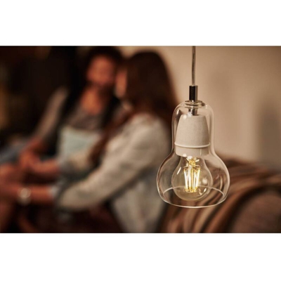 LED (monocolore) Classe energetica: A++ (A++ - E) Philips Lighting 8718696587317 E14 Potenza: 4 W Bianco caldo 4