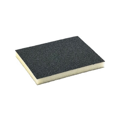 Spugnetta Abrasiva Rivestita Su Due Facce, Carburo Di Silicio, Grado Di Finezza: Mezzi, 60 Grain - 3M