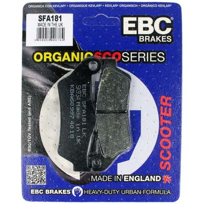 LEDLUX HR1618100 EBC Brakes Pastiglie Moto Anteriore SFA181 151HF Yamaha Majesty 125 Piaggio Beverly MBK XQ Suzuki Burgman