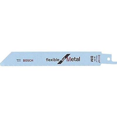 Saber Lama Per Metallo, Bene Taglio Dritto, No. Bosch S 922 Af Sega Lama Di Qualità Bim Lunghezza Totale 150 Mm Non Ci Sono Denti: 1 Mm