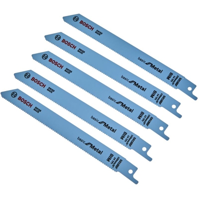 Saber Lama Per Metallo, Bene Taglio Dritto, No. Bosch S 918 Bf, Lama Di Qualità Bim Lunghezza Totale 150 Millimetri N. Di Denti: 1,8 Millimetri