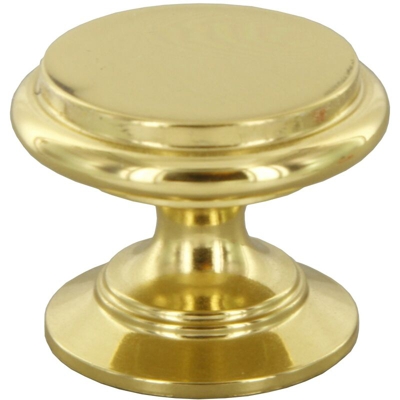 Pomolo pomello per mobili oro lucido 30 mm 10 pezzi art. P2174.01 Cafim