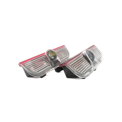 LEDLUX LG5304 Kit Luci Led Logo Proiettori Auto Portiere VW Golf 5 6 Plus Jetta Passat CC Touareg Eos Scirocco Senza Modifica - CARALL