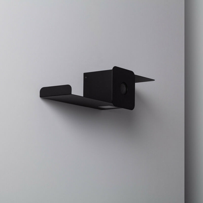 Applique LED Damon 10W con altoparlante Bluetooth e Riproduttore Musicale USB Nero - LEDKIA