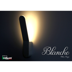 Applique Led Da Parete Modello Blanche Italian Design Moderna 6W Bianco Caldo - LEDLUX precio