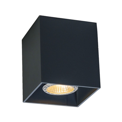 Faretto qubo - Moderno - Alluminio - Nero - Cubo/Quadrato Max. 1 x Watt - Qazqa