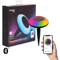 Segnapasso LED Solare Smart Bluetooth con Picchetto RGBW IP65 0.4W RGBW - LEDKIA características