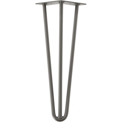 Hairpin Leg Gambe per tavolo robuste in un set di 4 d´acciaio - 40cm - 3 barre - [EN.CASA]