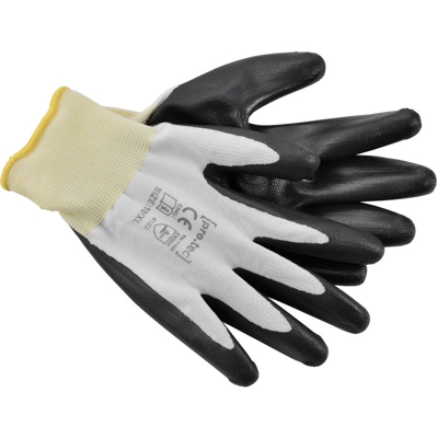 [pro.tec] - Guanti protettivi per giardinaggio - Taglia XL - Giallo - 24 paia