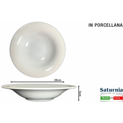 Piatto Napoli Pasta B-Bowl Cm.26 Top - BIGHOUSE IT