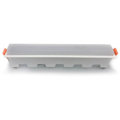 Lampada LED 20W da incasso V-TAC Linear Light 120° 1400LM IP20 con driver VT-20002 – SKU 6414 Bianco naturale 4000K