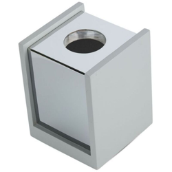 VT-860 Portafaretto soffitto quadrato in gesso grigio con bordo metallo cromato per 1xGU10-GU5.3 - sku 3142 - V-tac precio