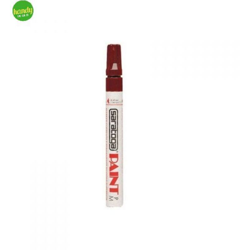 Pennarello Paint Marker Permanente Punta Fine Marrone - Saratoga en oferta