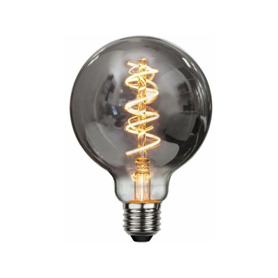 Lampadina E27 G95 Filamento dimmerabile globo FUMO - STAR