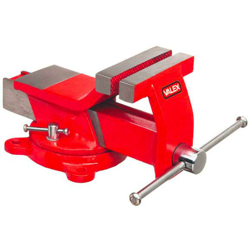 Morsa banco girevole acciaio ganasce 125x70mm morsetta serraggio 125mm - Valex características