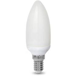 Lampadina Oliva basso consumo risparmio energetico E14 11 WATT LUCE BIANCA 6500K° - KIPPEN precio
