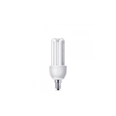 Lampadina tre tubi basso consumo risparmio energetico E14 11 WATT LUCE GIALLA 2700K° - KIPPEN