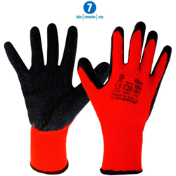 Guanti in poliestere per elettroerosione Taglia S Latex rivestito - EDM características