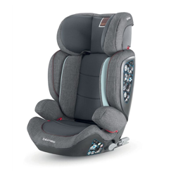 Inglesina Tolomeo - Seggiolino Auto, Isofix, Gruppo 2-3 (15-36 Kg), Grey en oferta