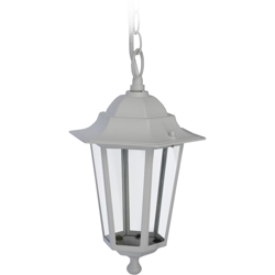 Lanterna da esterno a sospensione, colore bianco, attacco lampada E27 per potenza massima 60W - I-WATTS OUTDOOR LIGHTING características