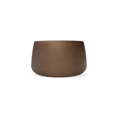 Vaso tondo de colore CAMELIA 80 Moovere BRONZO