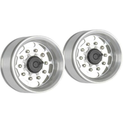 1:14 Rimorchio per camion Cerchi Alluminio Euro Argento 2 pz. - Carson Modellsport en oferta