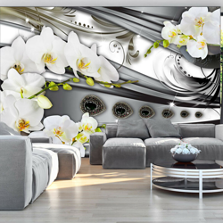 Artgeist - Fotomurale - Orchids & jewelry 350x245 en oferta