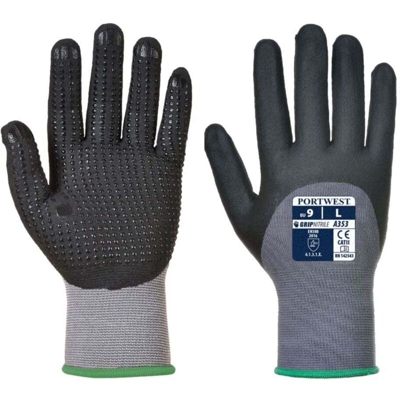 Guanti da lavoro in schiuma di nitrile dermo flex ultra, misura 10 - Portwest