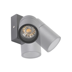 Applique solo - Moderno - Acciaio inossidabile - Grafite - Cilindro Max. 1 x Watt - Qazqa precio