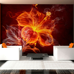 Artgeist - Fotomurale - Fiore ardente 350x245 precio