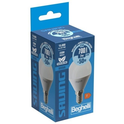 LED 56872 SFER.E14W7 FREDDA 6500K - Beghelli