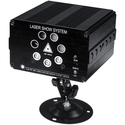 Lampada RGB da 9W LED 120Modes per lampada da palcoscenico con luce laser per discoteca - AUGIENB