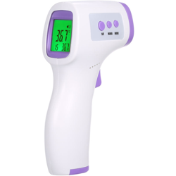 Termometro a infrarossi, senza contatto, Display LCD, viola, Consegna senza batteria - ASUPERMALL en oferta