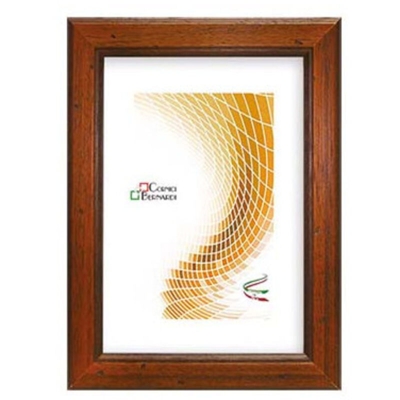 Cornice in Noce Rustica 24x30cm Vetro molato - GENERIC BRAND