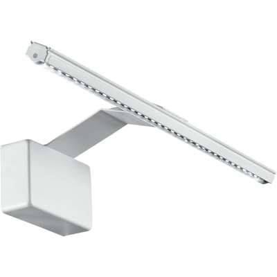Applique Lampada Bagno Alluminio Bianco Goffrato Led 5 Watt Luce Calda Intec Led-w-alcor/5w - GT LUCE