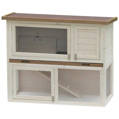 Conigliera Liberty Deluxe Bianca 115x50x92 Cm 20078