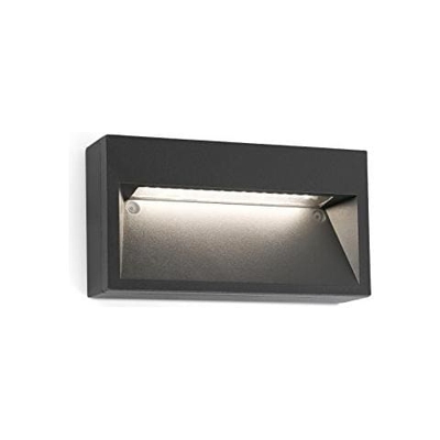 Faro 70508 - Path Led Lampada Da Parete Grigio Scuro