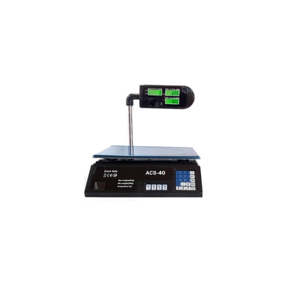 BILANCIA DIGITALE ELETTRONICA FRONTE RETRO 40 KG MINIMA 5 gr - TOPOLENASHOP