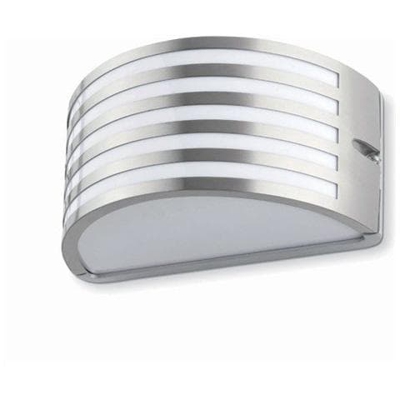 Faro 70714 - Fedon Lampada Da Parete Per Esterni In Metallo Nichel Opaco