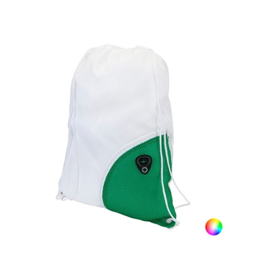 Cliccandoshop - Zaino a Sacca con Uscita per Auricolari 144339 Nero
