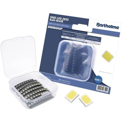 Barthelme Kit LED SMD 2835 Bianco freddo 3000 mcd 120 ° 150 mA 3.3 V Bulk