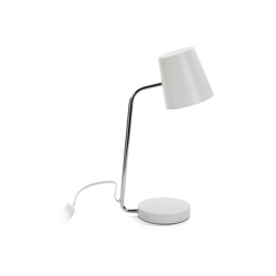 Lampada da Tavolo Savoy Metallo (14 x 46 x 22 cm) Bianco - CLICCANDOSHOP características