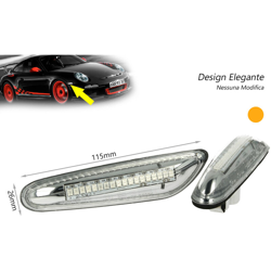 Carall - LEDLUX LN3542 Kit Freccia Laterale a Led Side Marker Dinamica Lente Trasparente BMW E46 E36 E90 E91 E60 E61 E81 E82 E87 E88 E92 E93 X1 E84 características